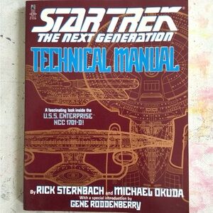 Star Trek The Next Generation Technical Manual Large Paperback